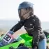 Blouson Femme Tekride Lady Rush Noir Blanc