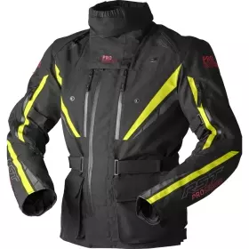 Blouson RST Pro Series Paragon D3O Noir Jaune Fluo
