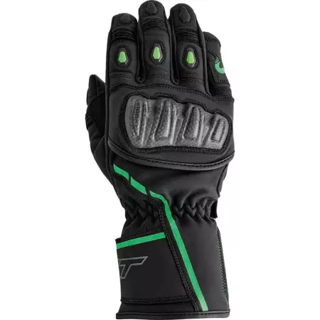 Gants RST S1 Noir Vert Fluo