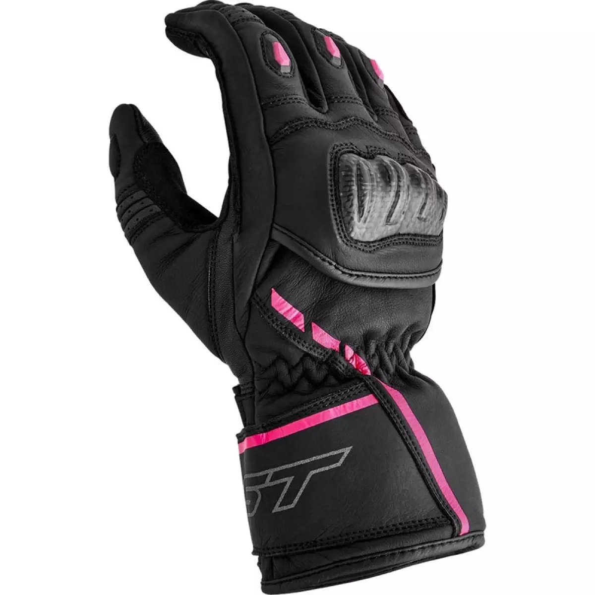 Gants Femme RST S1 Noir Rose