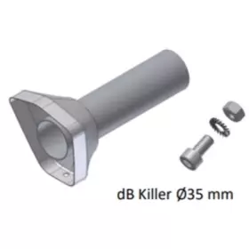 Db Killer MIVV Silencieux Delta Race Diamètre 35 Mm