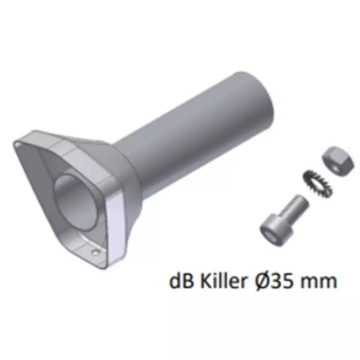 Db Killer MIVV Silencieux Delta Race Diamètre 35 Mm