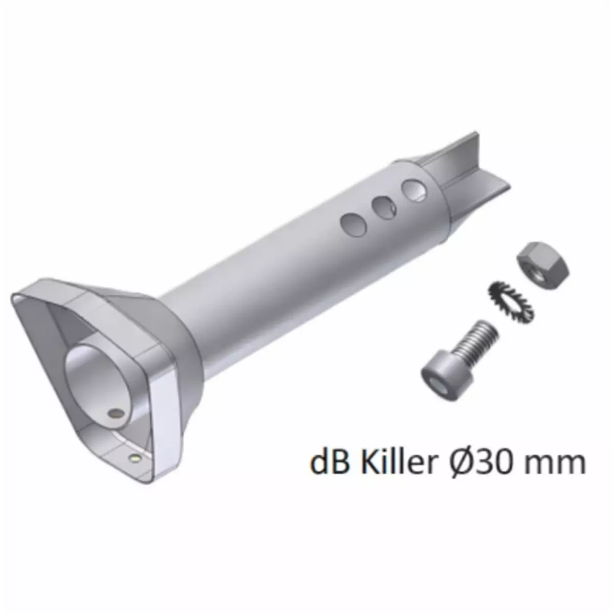Db Killer MIVV Silencieux Delta Race Diamètre 30 Mm