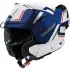 Casque Airoh Mathisse II Genius Blanc Bleu