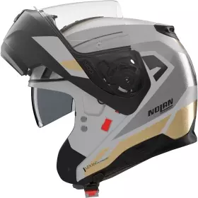 Casque Nolan N100-6 Cinetico 360 Gris Noir Or