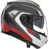 Casque Nolan N100-6 Cinetico 361 Gris Blanc Rouge