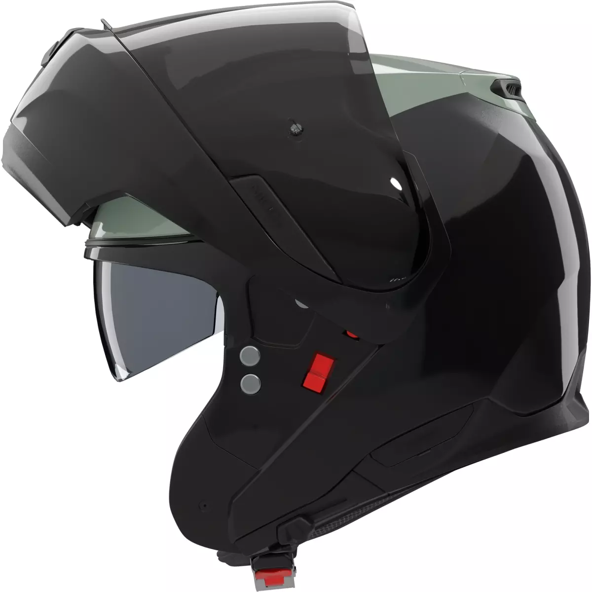 Casque Nolan N100-6 Verniciatura Speciale 356 Vert Noir Gris