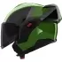 Casque Nolan N120-1 Verniciatura Speciale Vert Noir Gris