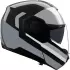 Casque Nolan N90-3 06 Roboto 348 Noir Argent Blanc