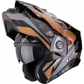 Casque Scorpion ADX-2 Kamps Noir Cuivre