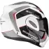 Casque Scorpion Exo-Tech Evo Pro Acuti Gris Noir Rouge