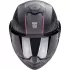 Casque Scorpion Exo-Tech Evo Socius Noir Rose Mat