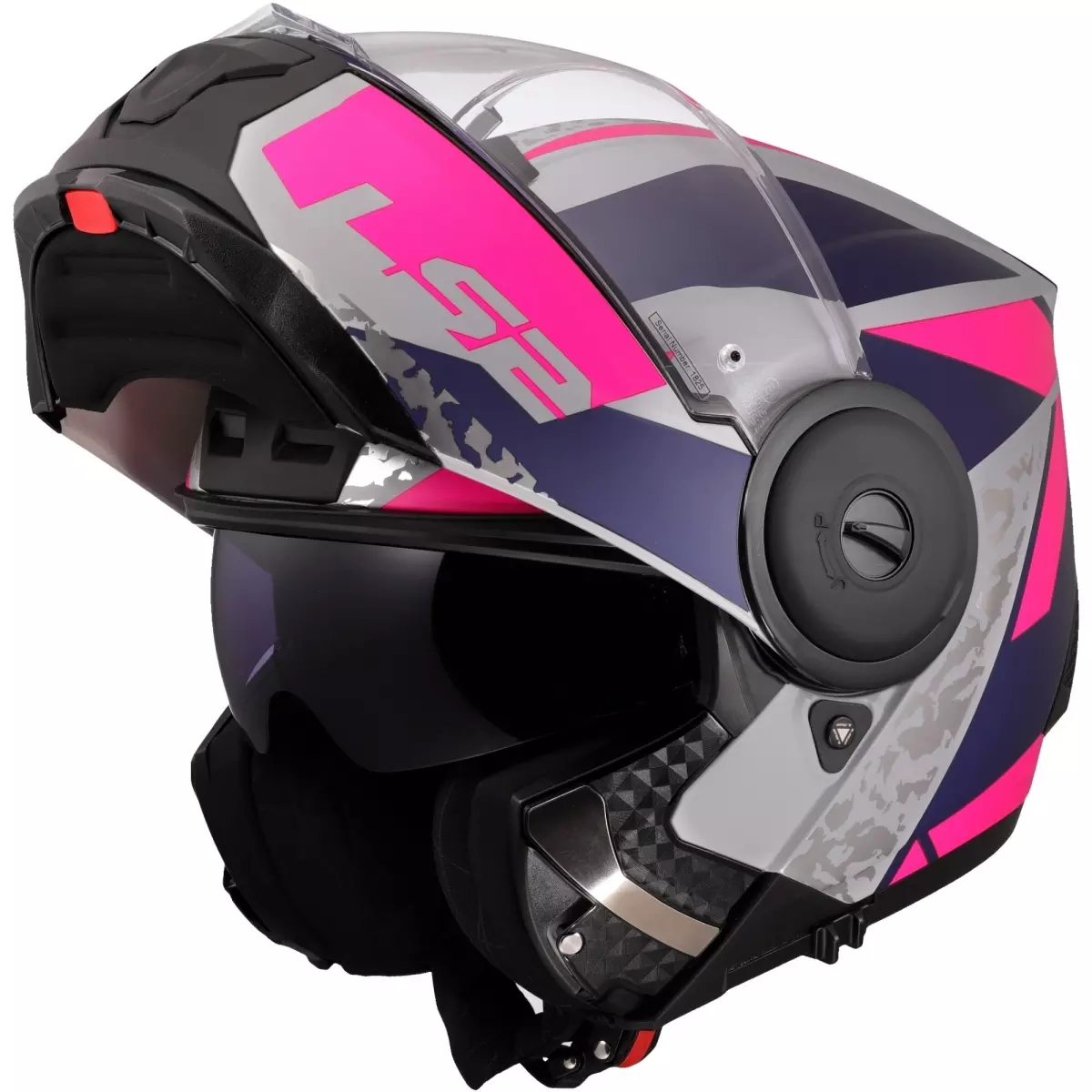 Casque Ls2 FF902 Scope II Oxyd Gris Bleu Violet