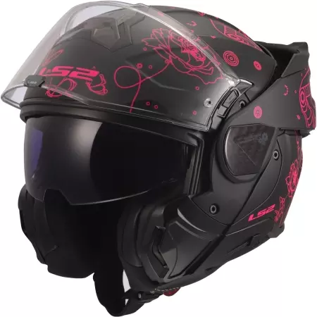 Casque Ls2 FF910 Advant II Sophia Noir Rose