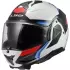 Casque Ls2 FF910 Advant II Triple Blanc Bleu Rouge