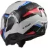 Casque Ls2 FF910 Advant II Triple Blanc Bleu Rouge