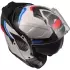 Casque Ls2 FF910 Advant II Triple Blanc Bleu Rouge