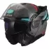 Casque Ls2 FF910 Advant II Triple Gris Nardo Bleu Rouge