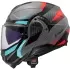Casque Ls2 FF910 Advant II Triple Gris Nardo Bleu Rouge