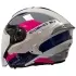 Casque MT Helmets Cosmo SV Icarus A8 Blanc Rose