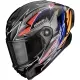 Casque Scorpion Exo-Race Air Move On Noir Bleu Orange