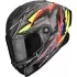 Casque Scorpion Exo-Race Air Move On Noir Rouge Jaune Mat