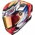 Casque Scorpion Exo-Race Air Kobra Bleu Jaune Rouge