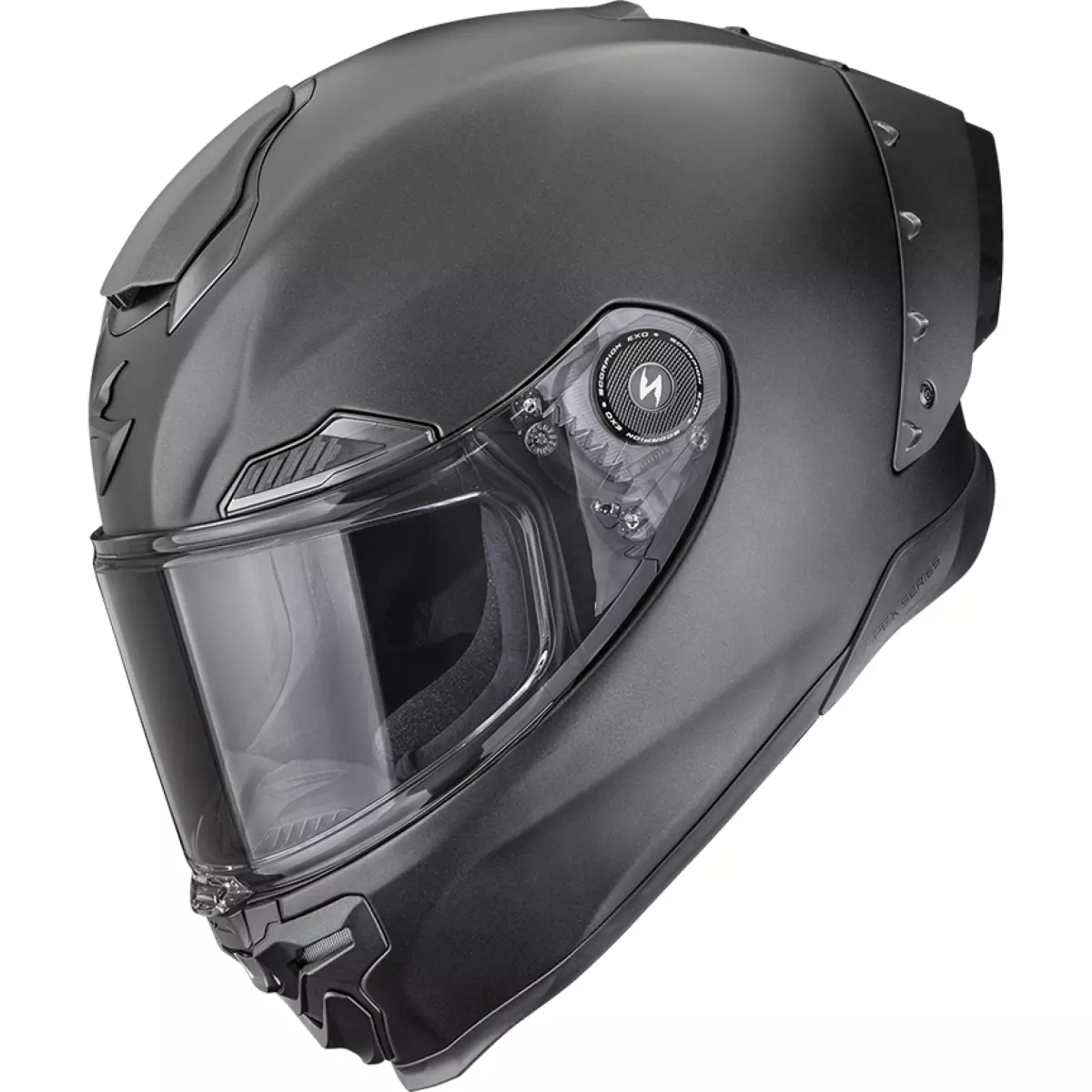 Casque Scorpion Exo-Race Air Solid Noir Perle Mat