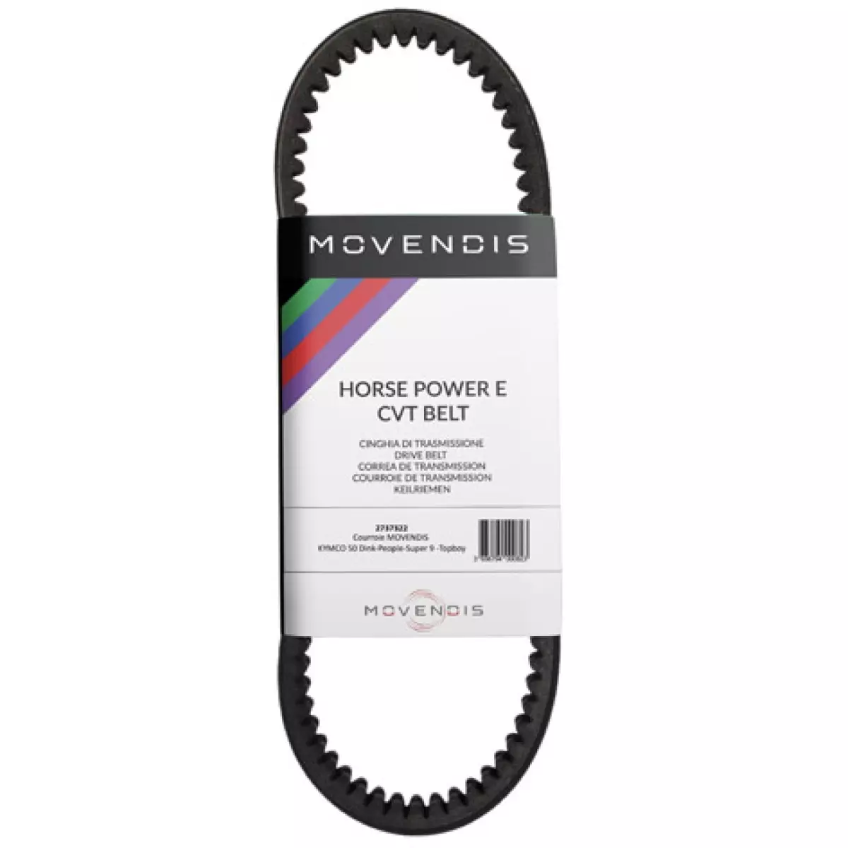 Courroie De Transmission Movendis Kymco 125 Dink Street - 21884-30