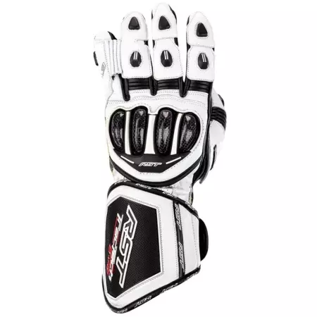 Gants Femme RST Tractech Evo 4 Blanc Noir - Gants Moto Femme RST