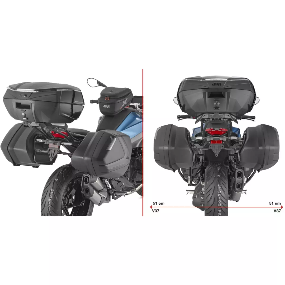 Support Valises Givi BMW R 1300 RS - PLX5152