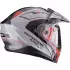 Casque Scorpion ADX-2 Kamps Gris Rouge