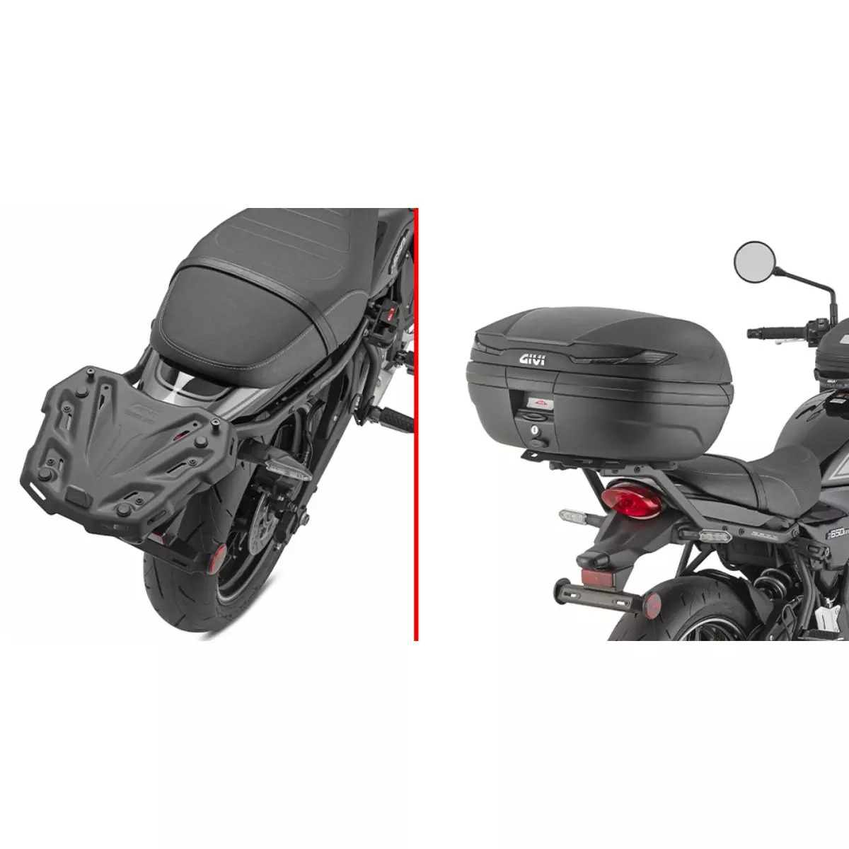Support Top Case Givi Kawasaki Z650RS - 4131FZ