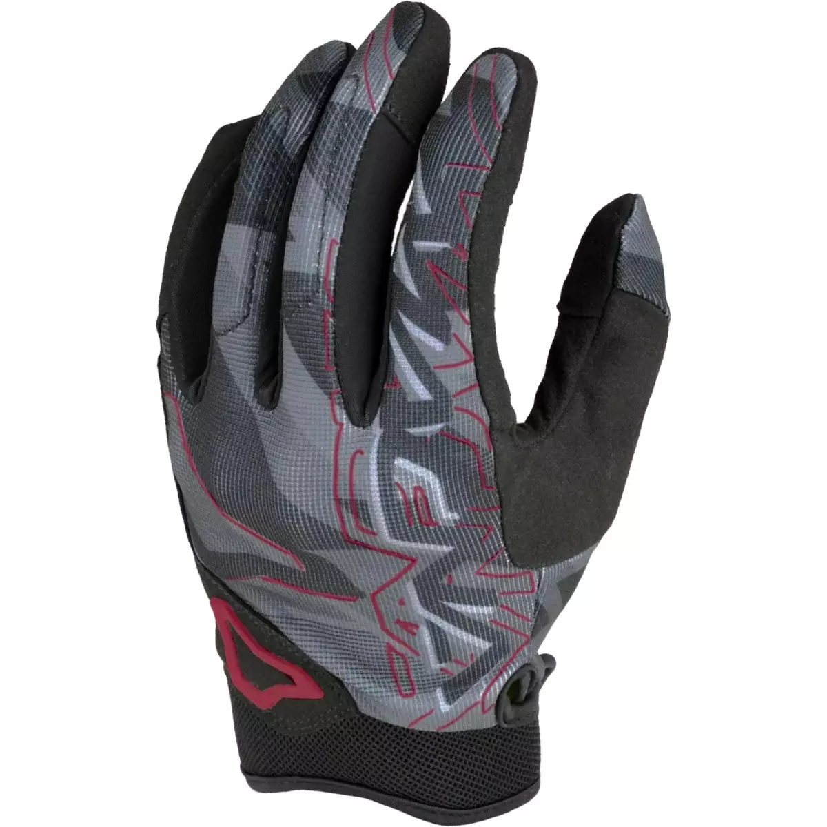 Gants Femme Macna Decode Noir Rouge