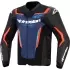 Blouson Alpinestars GP Force V2 Noir Bleu Rouge Fluo
