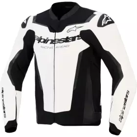 Blouson Alpinestars GP Force V2 Blanc Noir