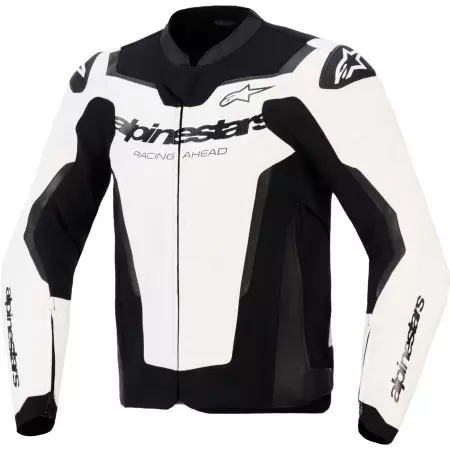 Blouson Alpinestars GP Force V2 Blanc Noir