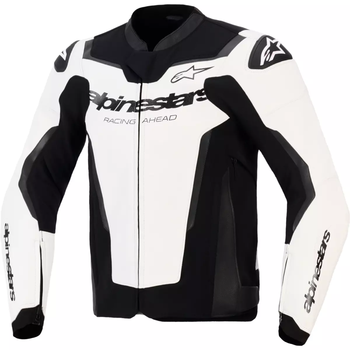Blouson Alpinestars GP Force V2 Blanc Noir