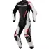 Combinaison 2 Pièces Femme Alpinestars Stella GP-R7 Noir Blanc Rouge Fluo