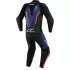 Combinaison 2 Pièces Alpinestars GP Force V2 Noir Bleu Rouge Fluo