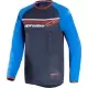 Maillot Cross Alpinestars Maxdura Dual Deep Gris Royal Bleu