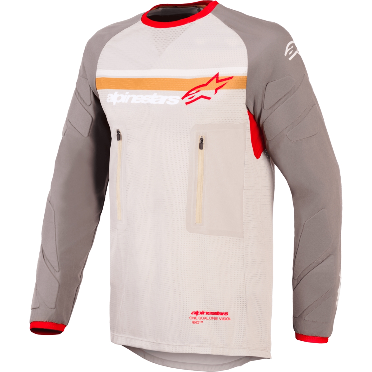 Maillot Cross Alpinestars Maxdura Dual Aluminum Walnut