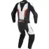 Combinaison 1 Pièce Alpinestars GP Force V2 Blanc Noir Rouge Fluo