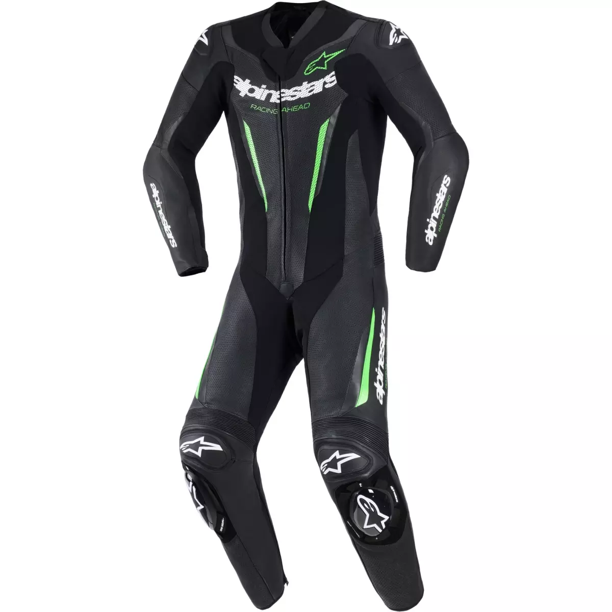 Combinaison 1 Pièce Alpinestars GP Force V2 Noir Vert