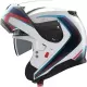 Casque Nolan N100-6 Radiante 358 Blanc Rouge