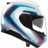 Casque Nolan N100-6 Radiante 358 Blanc Rouge