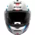 Casque Nolan N100-6 Radiante 358 Blanc Rouge