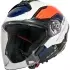 Casque MT Helmets Cosmo SV Icarus A5 Bleu Blanc Rouge