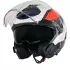 Casque MT Helmets Cosmo SV Icarus A5 Bleu Blanc Rouge