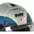 Casque MT Helmets Cosmo SV Layout C7 Gris Bleu